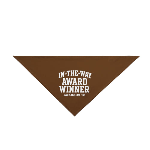 In The Way Award Winner Pet Bandana