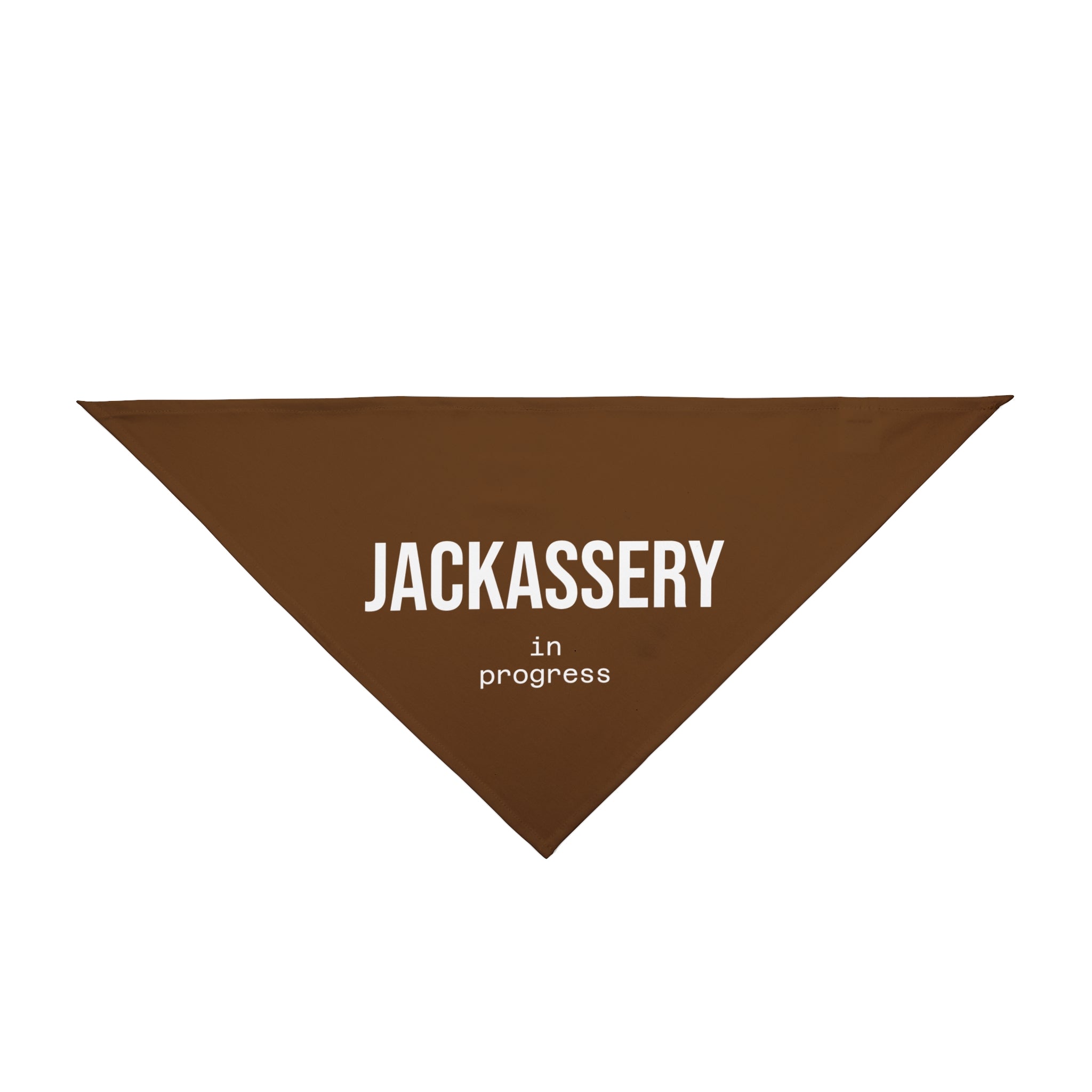 Jackassery in Progress Pet Bandana