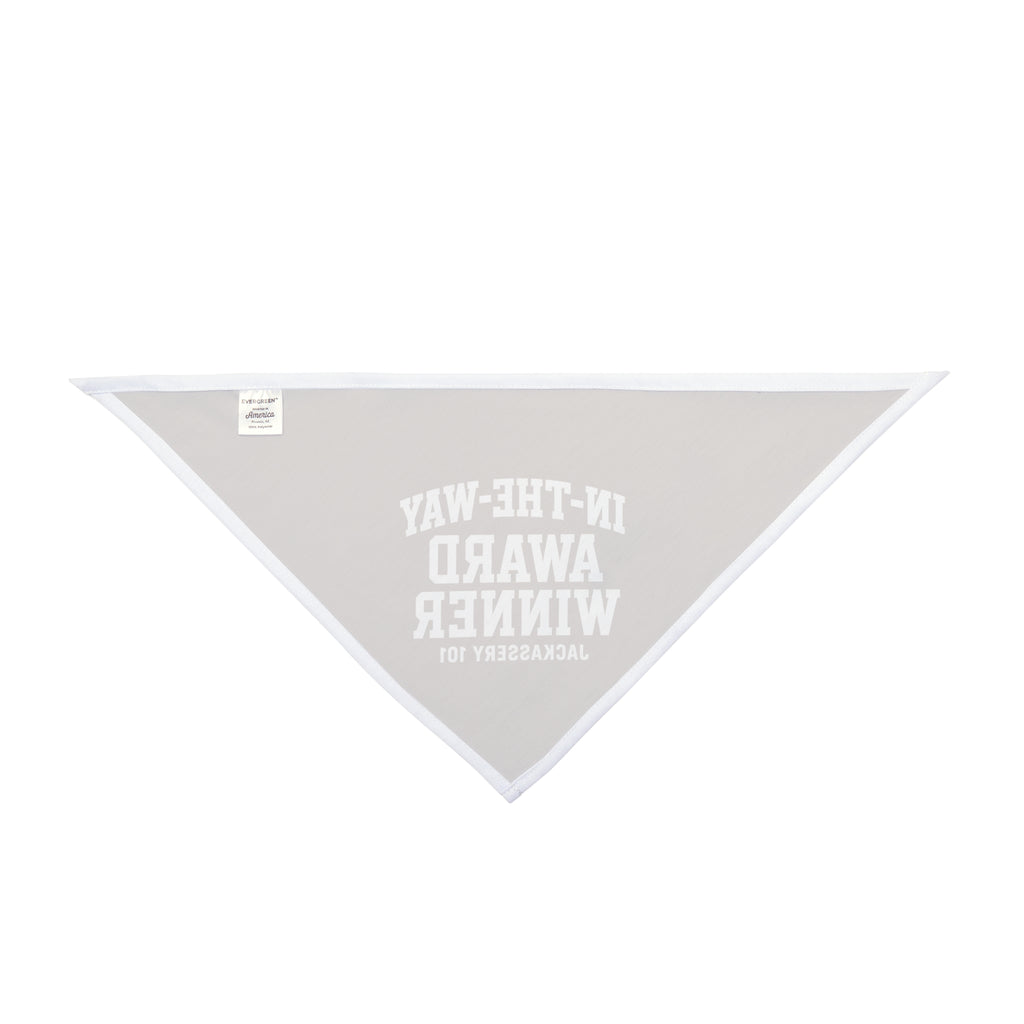 In The Way Award Winner Pet Bandana